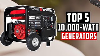 ✅Top 5 Best 10000Watt Generators in 2024 [upl. by Lotsirk973]