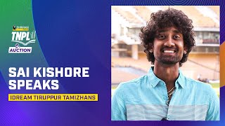 Sai Kishore speaks  TNPL Player Auction 2024 [upl. by Miarzim]