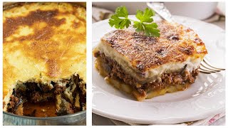 Classic Greek Moussaka with Freezer Tips [upl. by Isidore182]