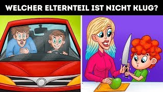 14 einfache Rätsel die kinderleicht sind 👶 [upl. by Shani884]