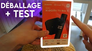 Xiaomi TV Box S 2nd Gen  TEST UNBOXING et INSTALLATION [upl. by Notsud]