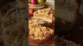 Apple Cinnamon Streusel Cake।।cake shortvideo baking youtubeshorts [upl. by Rhoads386]