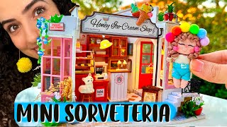 TESTEI um KIT MINIATURA de SORVETERIA e VENDI MINI SORVETES  Paula Stephania [upl. by Leandra194]