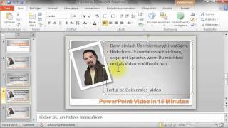 Video Marketing mit PowerPoint 2010 Präsentation erstellen 712 Korrekturen in deutsch [upl. by Tarazi]