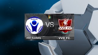 ASD Academy vs VVD FC [upl. by Talmud593]