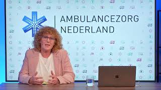 Pitch Ambulancezorg van melding tot ter plaatse Trudie van Duin [upl. by Kcirddet100]