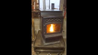 Pellet stove install [upl. by Agnella]