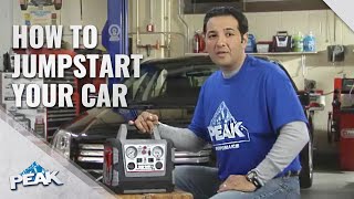 PEAK How To Jump Start Your Car [upl. by Hahn]