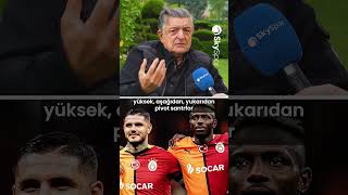 Yılmaz Vural’dan Osimhen ile Icardi Yorumu  shorts [upl. by Anyrtak]