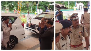 High Court JudgesIAS IPS and other VVIPs Grand Entry at Raj Bhavan [upl. by Yrnehnhoj]