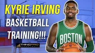 Basketball Training 5 MINUTE Kyrie Irving Circuit UNSTOPPABLE Finishing Moves [upl. by Nnayr]