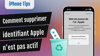 3 façons Réparer quotcet identifiant Apple qui n’est pas actifquot sur iPhone [upl. by Lawrence]