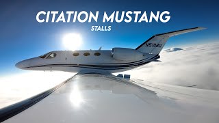 Citation Mustang Type Rating Stalls [upl. by Bevash]