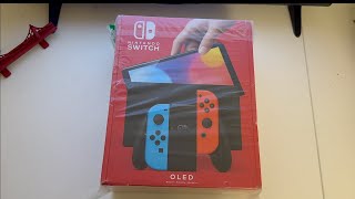 Nintendo Switch OLED Unboxing  2024 [upl. by Lleynod]