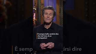 Willem Dafoe è Joker a furor di popolo 🤡 [upl. by Aniratak]