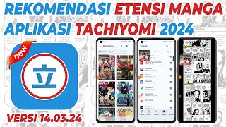 REKOMENDASI EXTENSION MANGA TACHIYOMI TERBARU 2024  CARA PASANG APLIKASI TACHIYOMI [upl. by Keary]