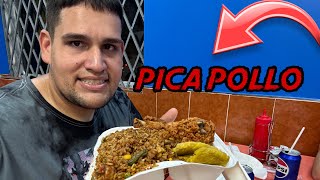 Comida DOMINICANA en PUERTO RICO D’ La Para Pica Pollo 🇩🇴🇵🇷 [upl. by Sulohcin]