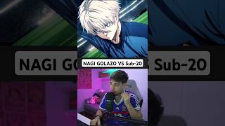 Nagi marca su mejor GOL vs Sub20 😱 Reacción bluelock nagi bluelockvssub20 [upl. by Alliuqet547]