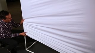 CNET How To  Make a giant projection screen [upl. by Sydelle286]