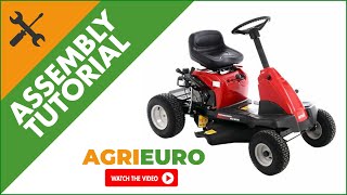 MTD SMART Minirider 60 SDE Ride on Mower powered by MTD ThorX electric start  Assembly tutorial [upl. by Reichel]