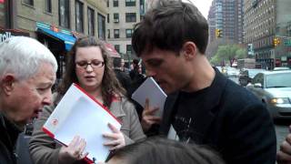 Matthew Gray Gubler arriving to the Magic Valley film premiere [upl. by Anuqahs]