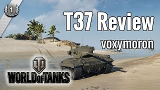 WoT · T37 Review und ein paar schnelle Gefechte [upl. by Atikat]