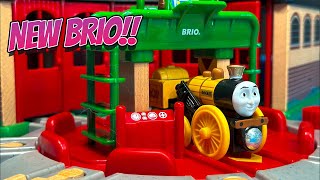 We Just Got a New BRIO Train Toy And Its Amazing [upl. by Hulen]