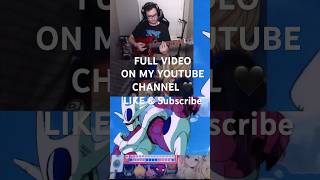 Dragon Ball Z Coolers Revenge deftones guitarcover this is what started it all for me 🖤🥹🙌 [upl. by Alisia951]