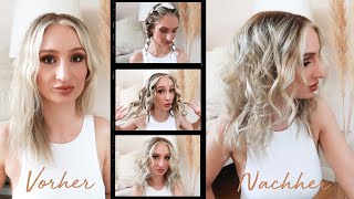 Voluminöse LOCKEN OHNE HITZE  Beach Waves Tutorial ohne Lockenstab [upl. by Isaacson607]