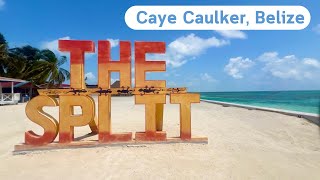 Caye Caulker Belize  Island Walk [upl. by Oberon]