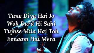 Ae Dil Hai Mushkil Title Song Lyrics  Arijit Singh  Amitabh Bhattacharya  Pritam [upl. by June]