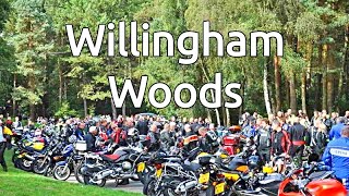 Willingham Woods Motorcycle Meetup Spot  A CLASSIC meet up point for bikers [upl. by Ilaw676]