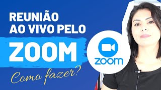 Como Usar o Zoom Meeting para Reuniões Webinários e Mentorias em Grupo Online  Tutorial Completo [upl. by Fiore680]