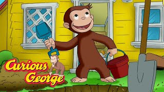 Digging a deep deep hole 🐵 Curious George 🐵 Kids Cartoon 🐵 Kids Movies 🐵 Videos for Kids [upl. by Ycnan600]