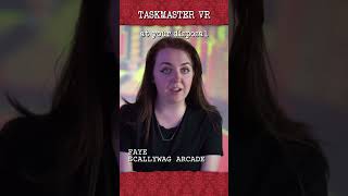 Scallywag production assistant Faye talks about creative mode in Taskmaster VR [upl. by Ahsemal]