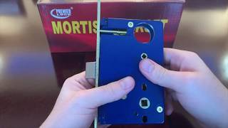 How to Reverse A Mortise Lockset [upl. by Irrahs]