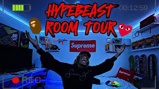 18 YEAR OLD’S HYPEBEAST ROOM TOUR [upl. by Llehsam]