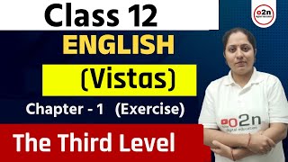 Class 12th  English  Exercise  Chapter  1  The Third Level  by Bhawna Mam [upl. by Bracci929]