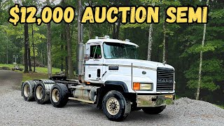 I Bought a Cheap Semi at the Auction How bad can it be [upl. by Mcgaw167]