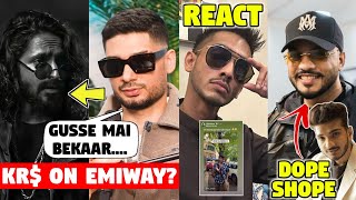 KRNA ON EMIWAYS MACHAYENGE 4  TALHA ANJUM REACT INDIA TOUR  MUNAWAR amp SAMAY RAINA ON RAFTAAR [upl. by Oiluarb]