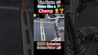 Testing the Schwinn 🧑‍🔧👍🔥✅ classic bicycle automobile vintage schwinn [upl. by Sajovich]