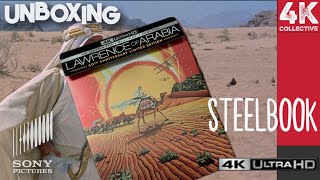 Lawrence of Arabia Dolby Vision 4K UltraHD Bluray steelbook Unboxing [upl. by Nwahsir552]