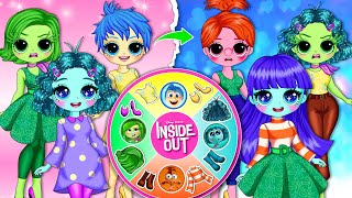 Inside Out 2 Swap Clothes with Joy Disgust Anxiety Envy in Real Life [upl. by Catharina]