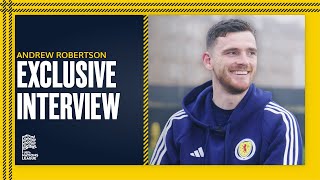 Andrew Robertsons Most Searched Questions 🔎  Exclusive Interview  Scotland National Team [upl. by Pammy]