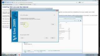TeXLive Windows7 [upl. by Acissj956]