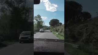 1000 Years Old Pieve in Chianti road trip with my Model Y Part 13 tesla modely shorts [upl. by Tomkiel]