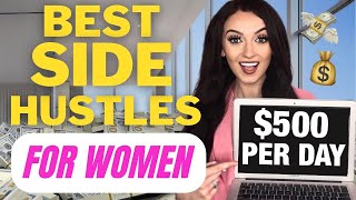 The 7 BEST Side Hustles for Women to START NOW  HOW TO START [upl. by Avron725]