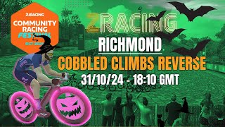 ZRacing Community Racing Festival Cobbled Climbs Reverse 🎃 [upl. by Everara973]