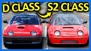 Forza Horizon 5 Online  Best D Class to S2 Class Car Challenge [upl. by Micah]