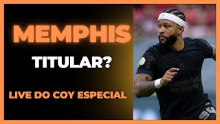 Memphis Depay titular contra o Inter Live do Coy responde [upl. by Ahmed]